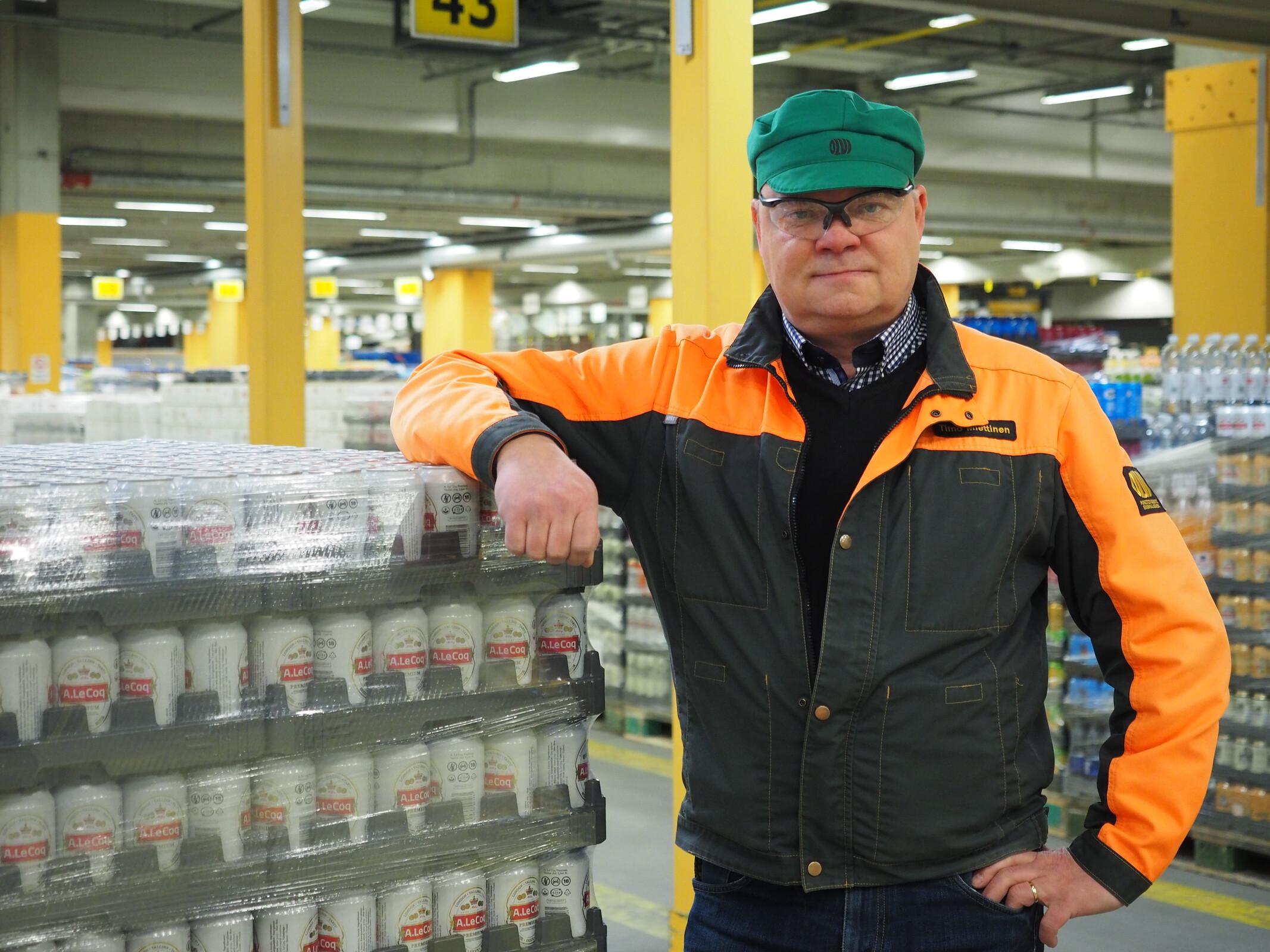 Timo Miettinen, Logistics Manager, Olvi Plc