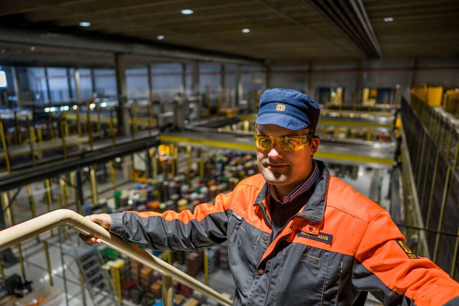 Ilkka Heikkilä, Logistics Supervisor at Olvi Brewery has worked together with Cimcorp, an automation partner, for years.