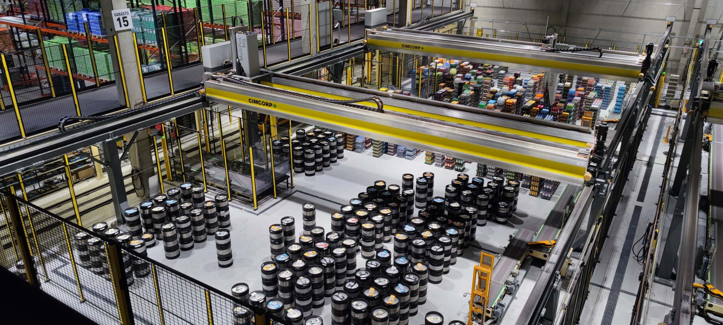 Automation partner Cimcorp has worked with Olvi for two decades