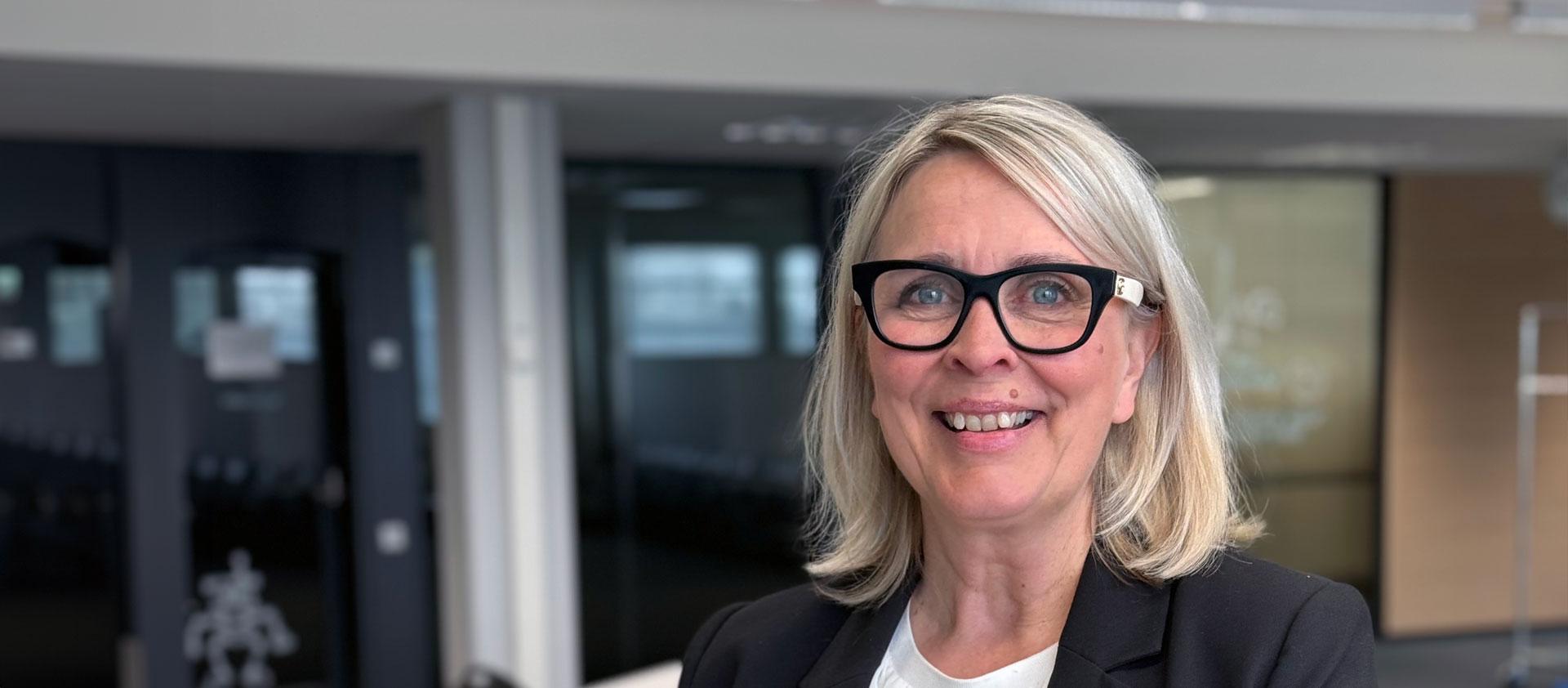 Cimcorp's Vice President of Operations, Anne Happonen