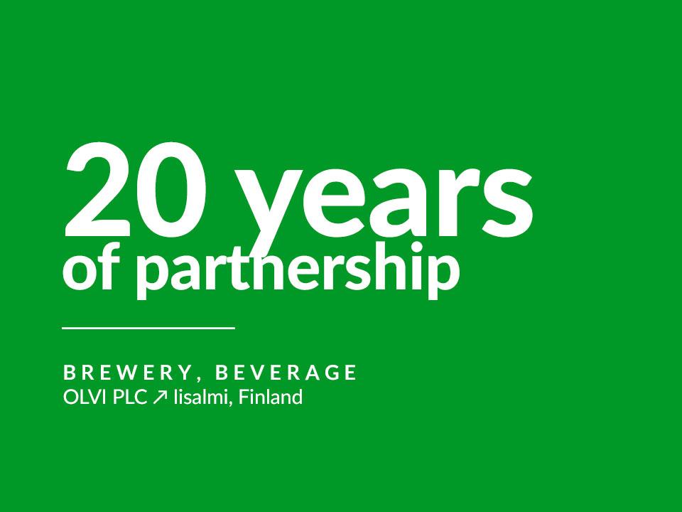 Case study highlight: 20 years of partnership.