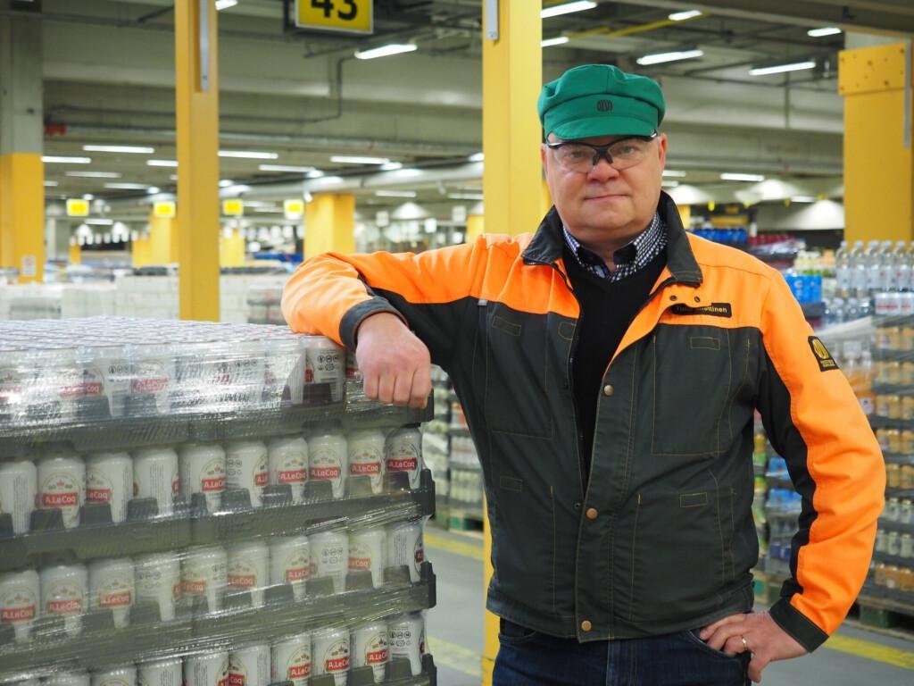 Timo Miettinen, Olvi's Logistics Manager.