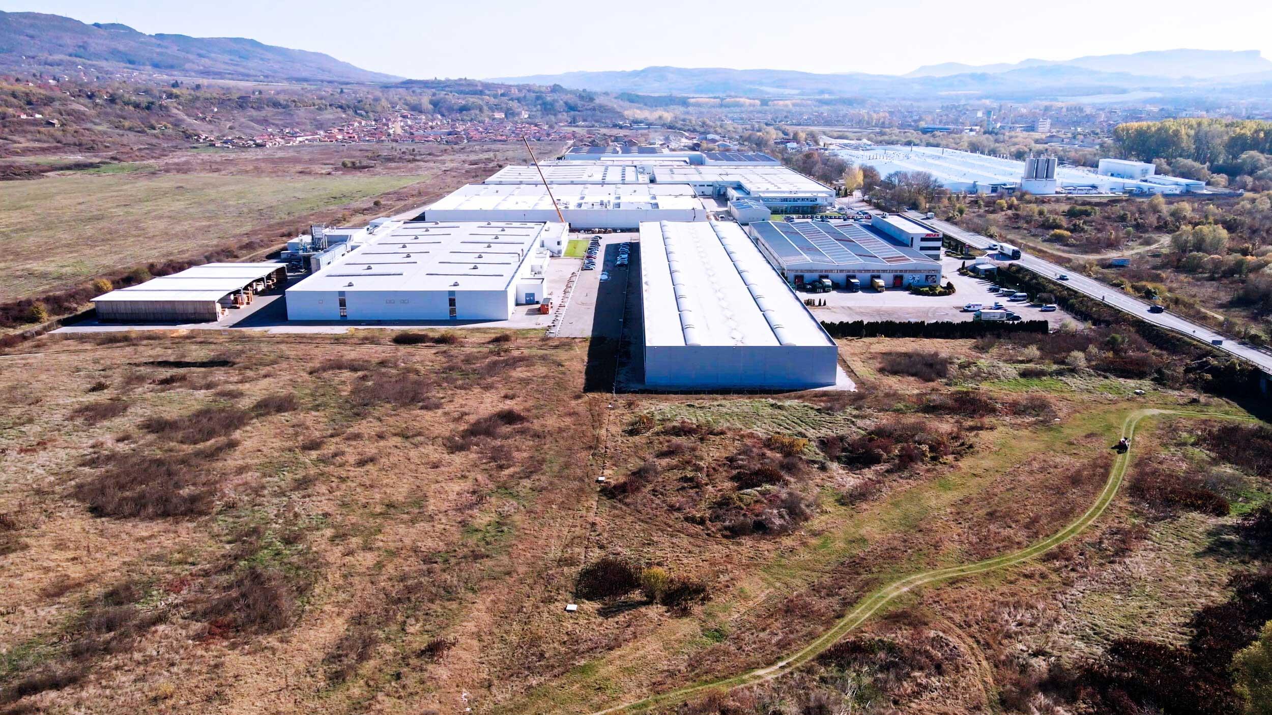 Large illustration image of battery-factory electric-vehicle battery-manufacturing